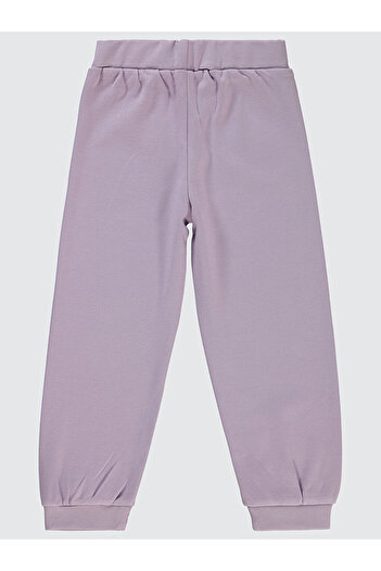LC Waikiki Girls' Sweatpants 2-5 Years Old Meta Lilac