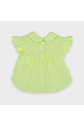 LC Waikiki Girl's Applique Collar Blouse