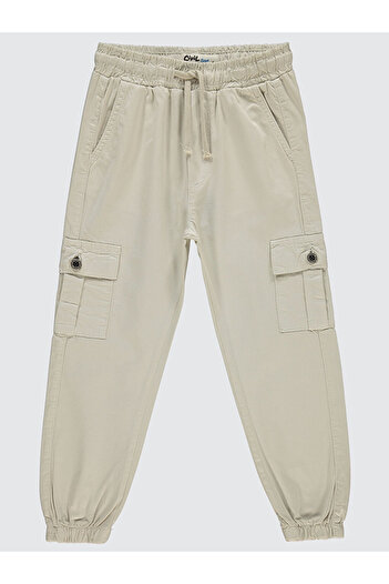 LC Waikiki Boys' Trousers 10-13 Years Old Beige