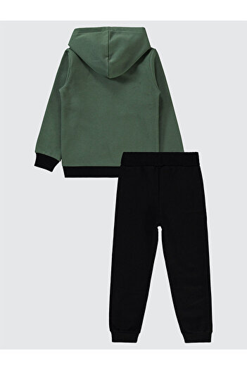 LC Waikiki Boy's Tracksuit 6-9 Years Old Khaki