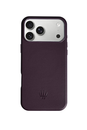 WATCHOFROYAL Bexocase iPhone 17 Pro Max Purple Leather Case with Magsafe Feature