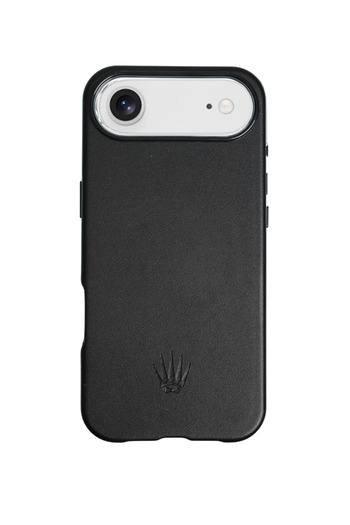 WATCHOFROYAL Bexocase iPhone 17 Air Black Leather Case with Magsafe Feature