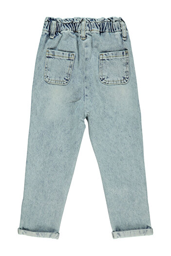 LC Waikiki Girls' Pants 2-5 Years Old Blue