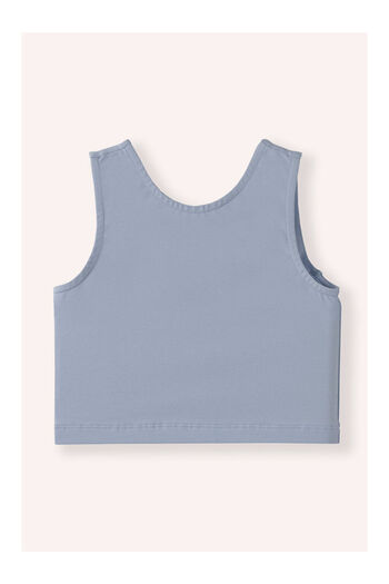 LC Waikiki Girl's Bow Detailed Tank Top Blue