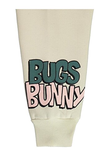 LC Waikiki Bugs bunny girl sweatshirt 2-5 years old chalk