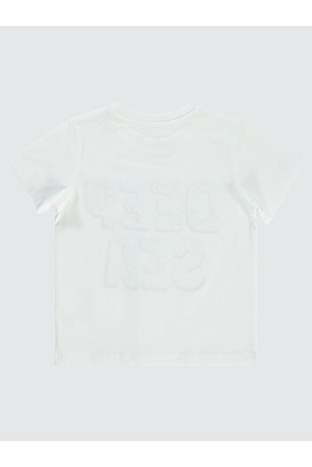 LC Waikiki Boys T-Shirt 2-5 Years Old White