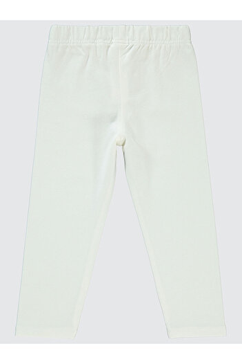 LC Waikiki Girl's Tights 2-5 Years Ecru