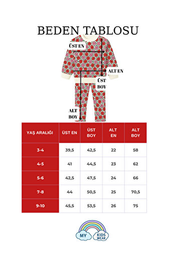 LC Waikiki Girl's Patterned Double (Sweatshirt + Leggings) 2-8 Years 12110