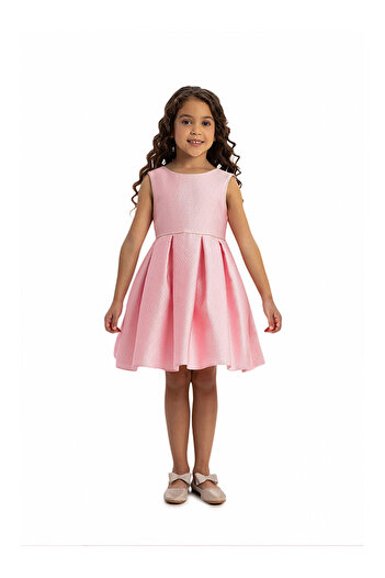 LC Waikiki Jacquard Girl's Dress