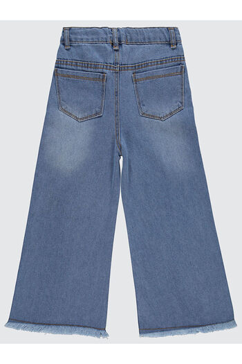 LC Waikiki Girls Girls Pants 6-9 Years Ice Blue