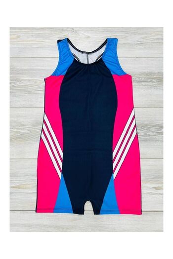 LC Waikiki Girls' Swimsuit with Swim Shorts