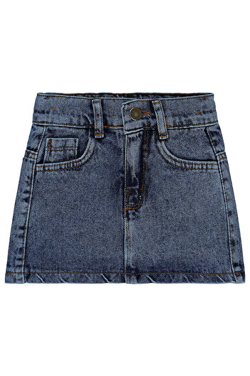LC Waikiki Girls Skirt 2-5 Years Old Blue