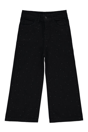 LC Waikiki Girls kids pants 6-9 years black