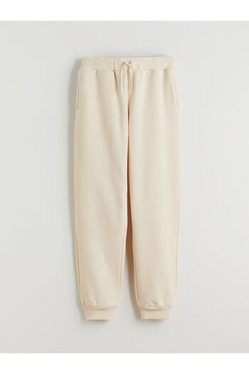 LC Waikiki Girl's Thick Jogger Sweatpants with Elastic Waist