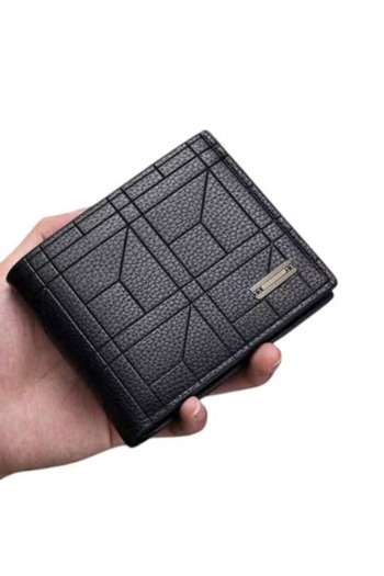 VEYA Men's Simple Design Bifold Business Leather Wallet, Anti-theft Credit Card Holder and Cash Pocket