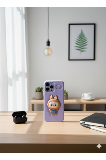 LABUBU 3D iPhone 15 Pro Max Case - Unique Design and Stylish Protection for the iPhone 15 Pro Max