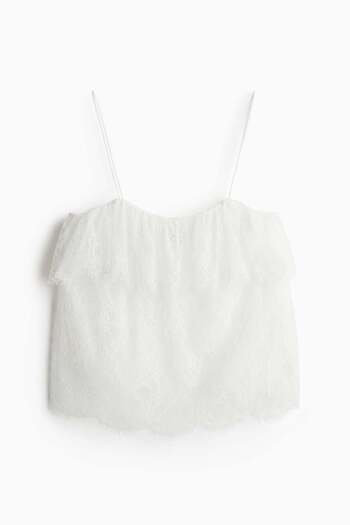 H&M Lace strappy top