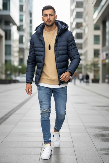 dehaine Men's winter jacket, casual, 5208a
