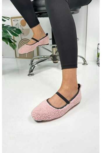 BB Women's Soft Plush Home Slippers Non-Slip Lightweight Sole Slippers Single