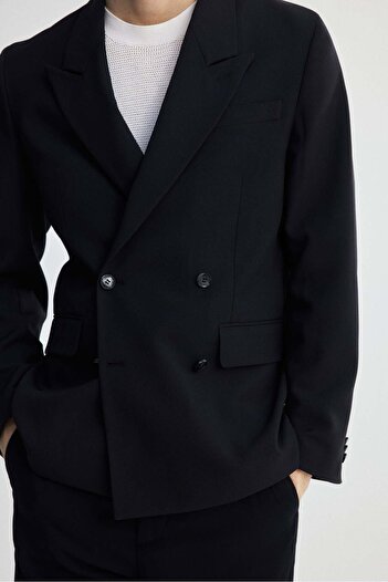 H&M Relaxed Fit Double-breasted blazer