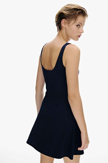 H&M Sleeveless microfibre dress