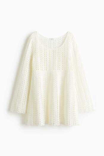 H&M Crochet-look dress