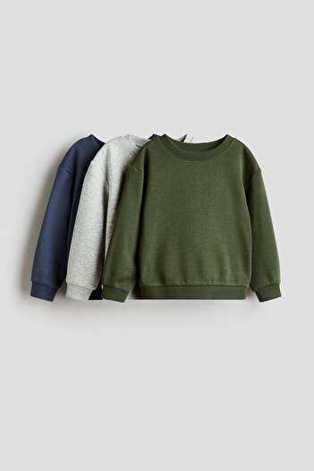 H&M 3-pack sweatshirts