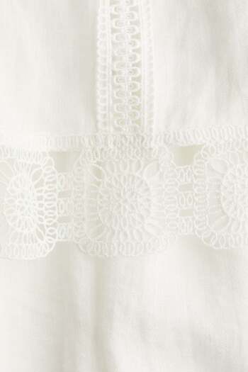 H&M Embroidery-detail playsuit