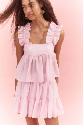 H&M Flounced mini skirt