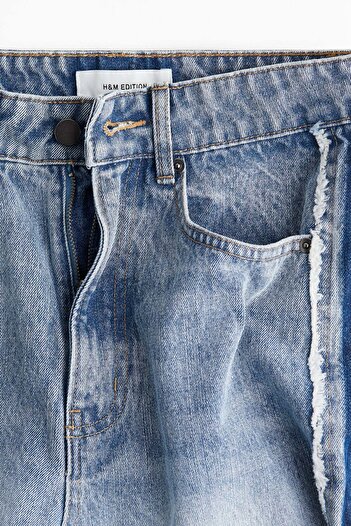 H&M Side-panelled jeans