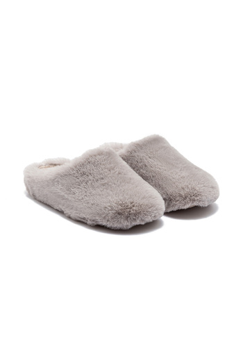 Twigy Stone Women's Plush House Slippers Dark Beige 37/41
