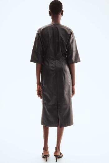 H&M Coated midi dress