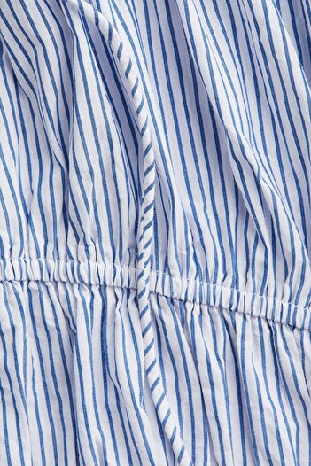 H&M Drawstring poplin blouse