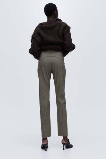 H&M Fitted jersey trousers