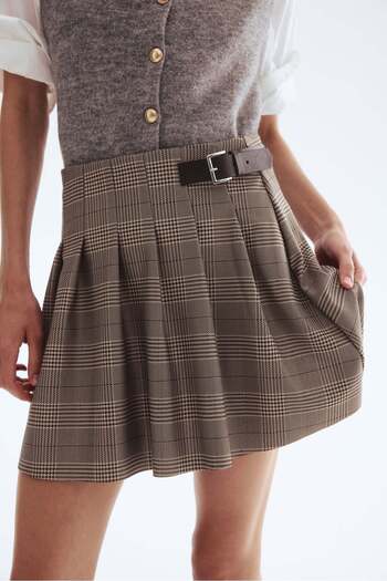 H&M Pleated mini skirt