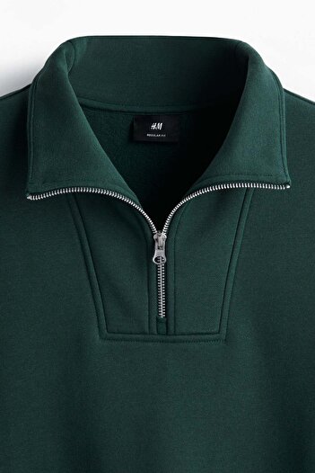 H&M Regular Fit Zip-top sweatshirt