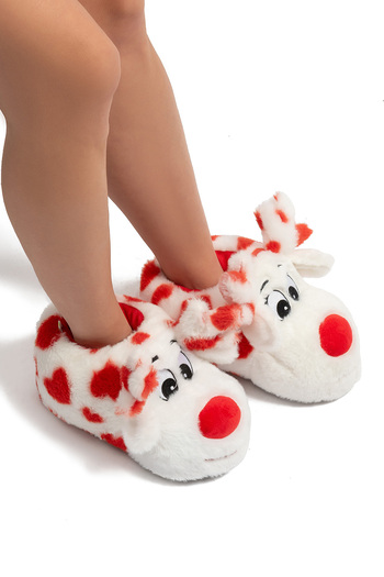 Twigy Love Women's Animal Slippers White 36/41