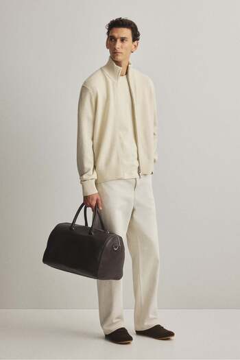 H&M Regular Fit Wool zip-through cardigan