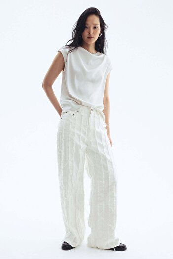 H&M Frayed jeans