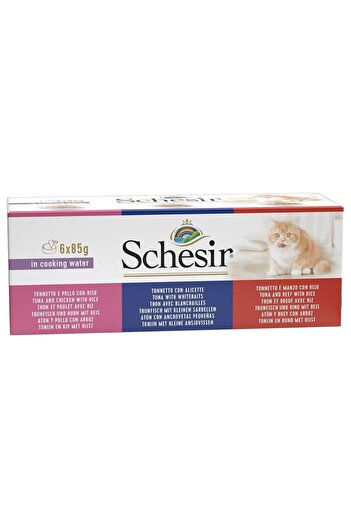 Schesir Sheba Cat Food - Multipack Select Cat Tuna in Gravy 6 x 70g