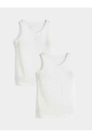 LC Waikiki Crew Neck Girls' Singlet 2-Piece (W5)