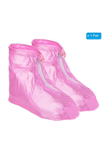 Generic Waterproof Rainproof Reusable Anti-Slip Shoe Cover Rain Snow Shoe Protector for Unisex
