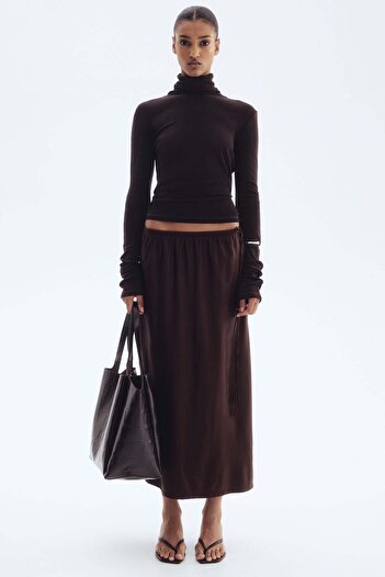 H&M Drawstring-detail skirt