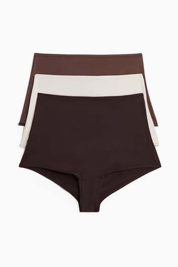H&M 3-pack microfibre shortie briefs
