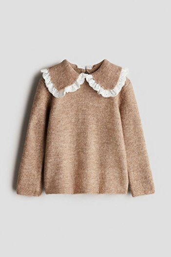 H&M Peter Pan-collared jumper