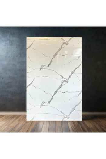 MallDeco Wall Sticker Gray Marble 280cm x 120cm
