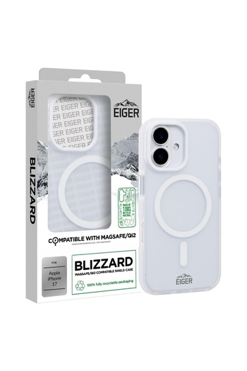 EIGER Blizzard Magsafe GRS iPhone 17 case White