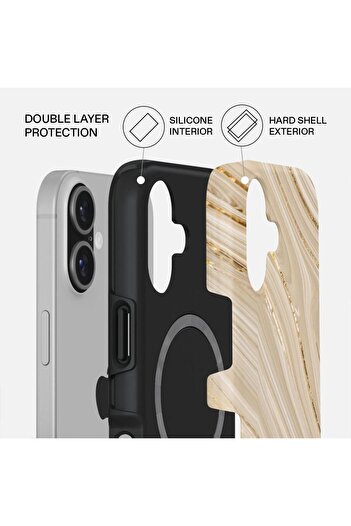 BURGA Husa Dual Layer Magsafe Full Glam iPhone 17