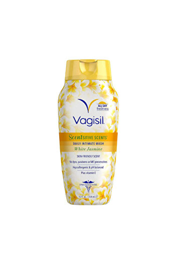 Vagisil Daily Wash for Intimate Area with White Jasmine Fragrance - 354ml