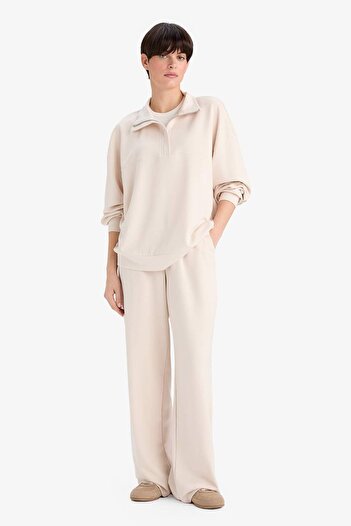 DeFacto Wide Leg Pocketed Modal Pants F0998Ax25Au